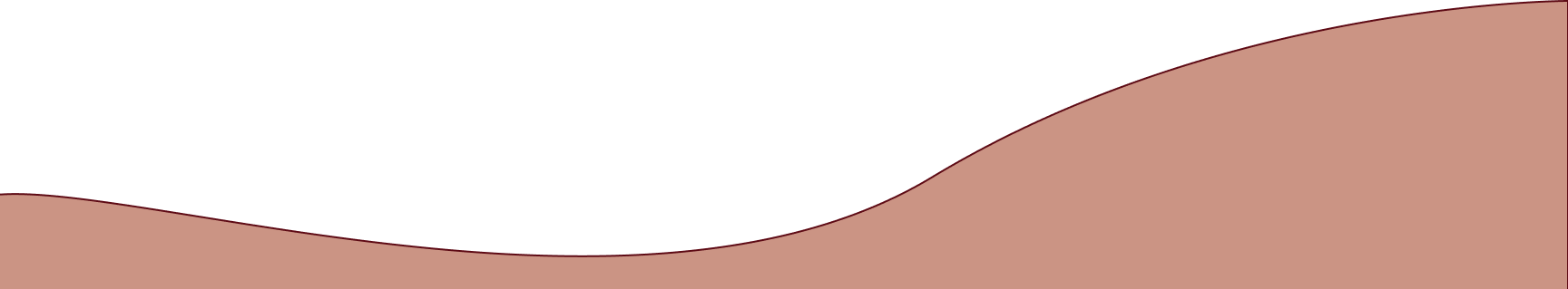 Light red wave top