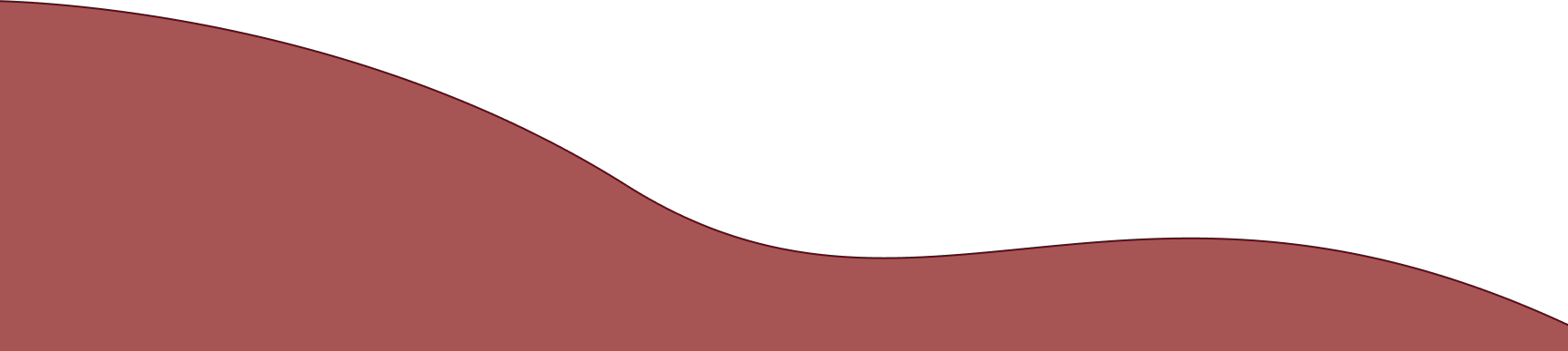 Dark red wave top
